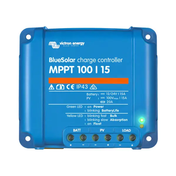 Victron Energy BlueSolar MPPT 100/15 laadregelaar