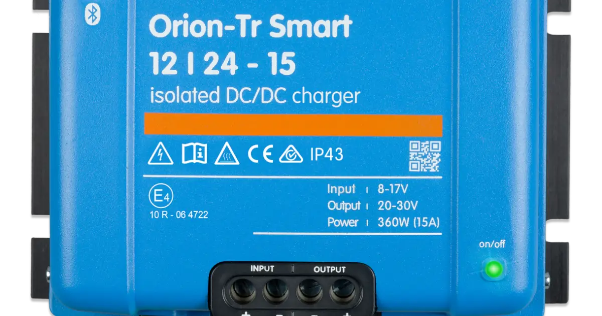 Victron Energy Orion-Tr Smart 12/24-15 geïsoleerde DC-DC acculader