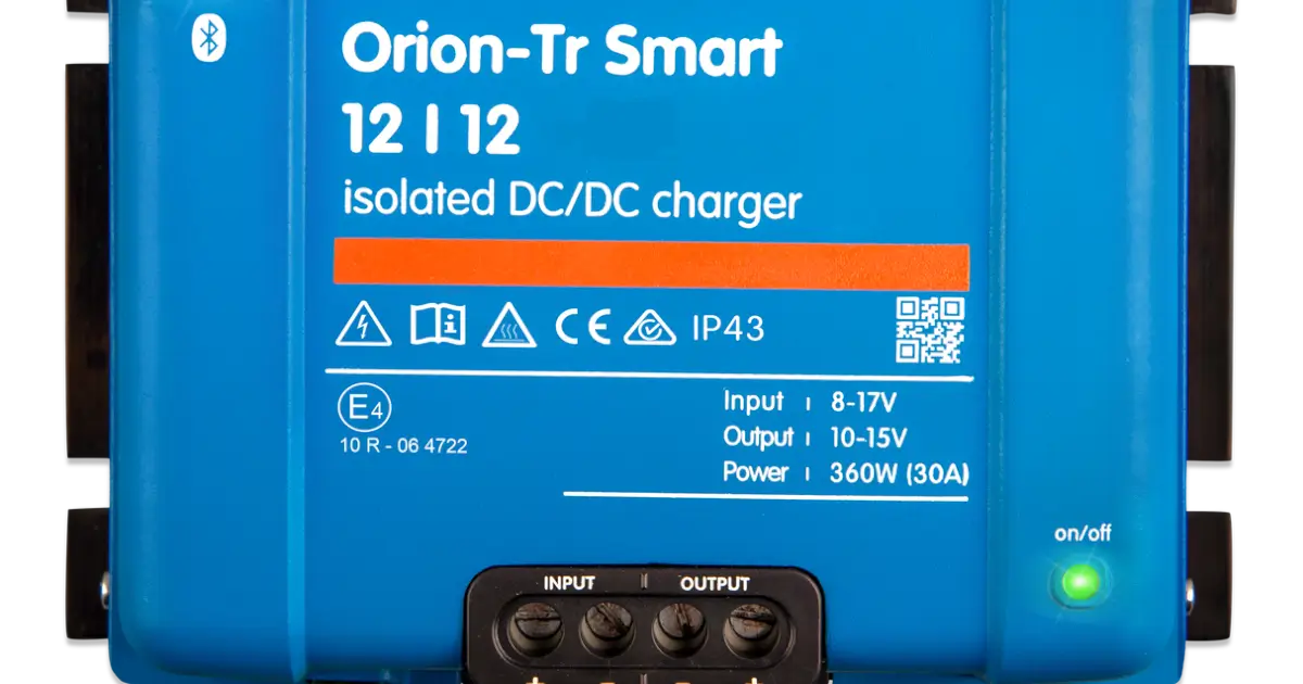 Victron Energy Orion-Tr Smart 12/12-18 geïsoleerde DC-DC acculader