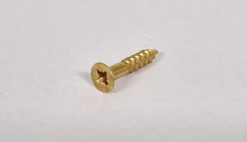 Boatvision Messing houtschroef PK 3x16 mm