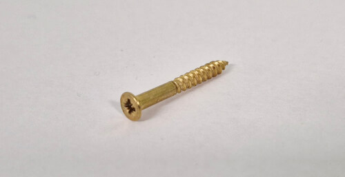 Boatvision Messing houtschroef PK 3x20 mm