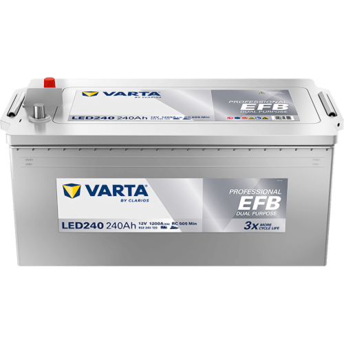 Varta Accu 240Ah DC semi tractie marine