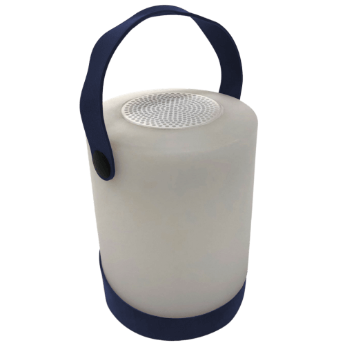 Cosy Lamp Mably navy met BT speaker