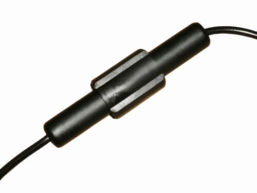 Draadzekeringhouder voor glaszekeringen van 5x20 mm