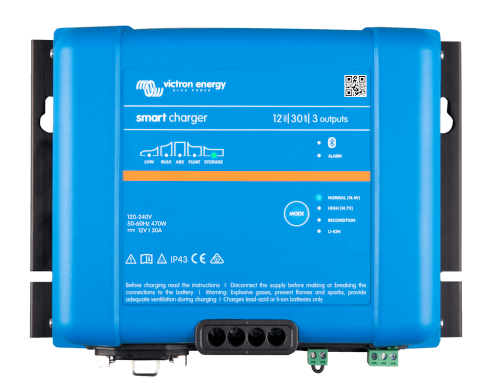 Victron Smart IP43 12/30 (3) acculader