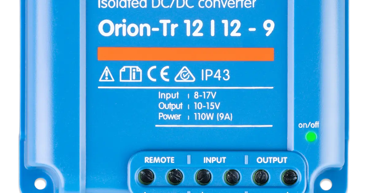Victron Energy Orion-Tr 12/12-9 geïsoleerde DC-DC omvormer