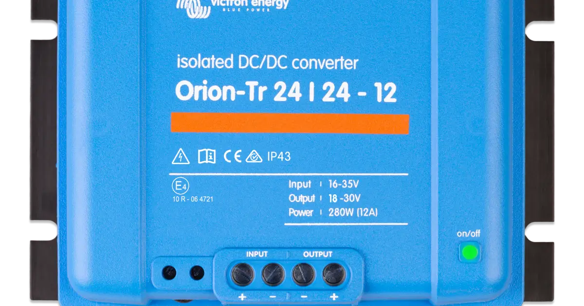 Victron Energy Orion-Tr 24/24-12 geïsoleerde DC-DC omvormer