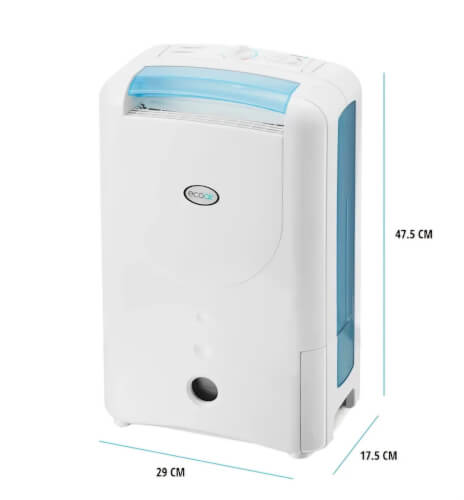 EcoAir DD1 Simple MK3 Blue luchtontvochtiger