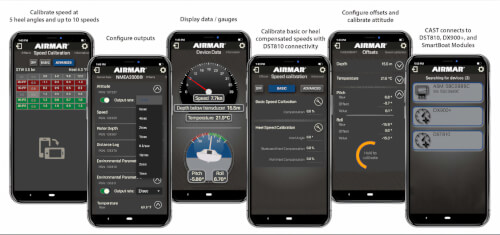 Raymarine Smart bodem triducer kunststof DST810