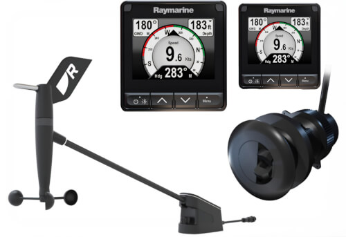 Raymarine i70s Smart Wind Systeempack met 2e i70s display