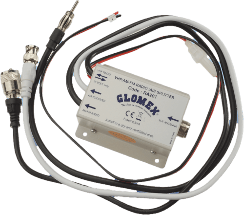 Glomex Splitter RA201 voor VHF/AIS/AM/FM