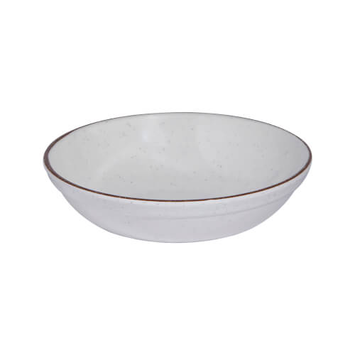 Maldivas Ivory Deep Melamine Plate