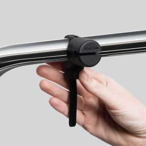 Flextrash Vulinisbak tubeclip bevestiging