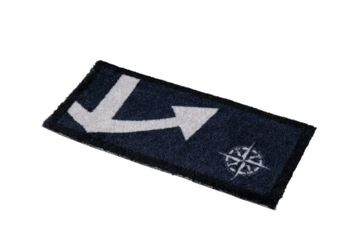 ARC Marine Deurmat Anchor Navy - 55 x 25 cm