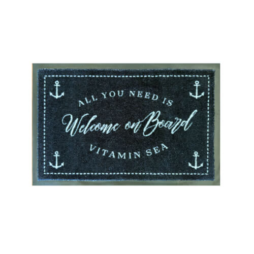 Marine Business Non-slip Mat Vitamine Sea Welcome