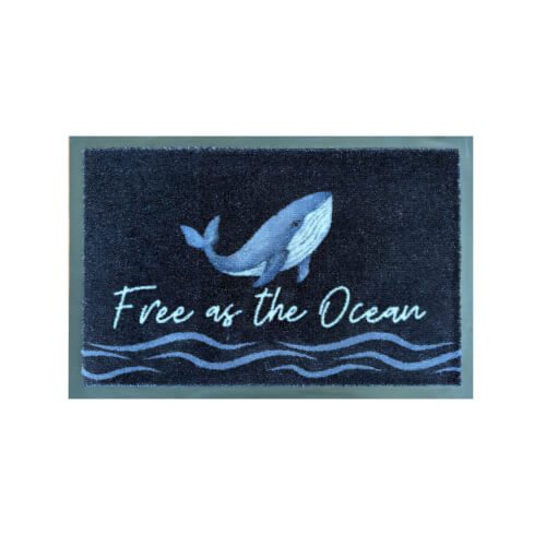 Marine Business Non-slip Mat Free As The Ocean Welcome