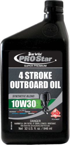 Star Brite 28132 Olie 10W30 synthetisch voor 4-takt motor