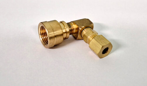 Klass Verloopkoppeling 1/2" binnendraad x 8mm knel haaks