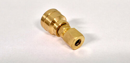 Klass Verloopkoppeling 1/2" binnendraad x 8mm knel recht