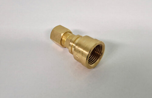 Klass Verloopkoppeling 1/2" binnendraad x 8mm knel recht