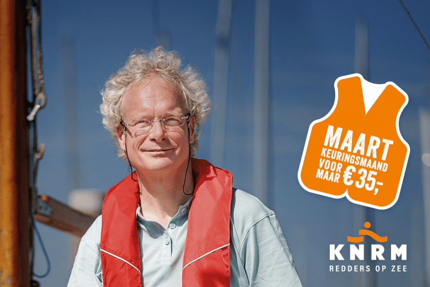 KNRM reddingsvest keuren