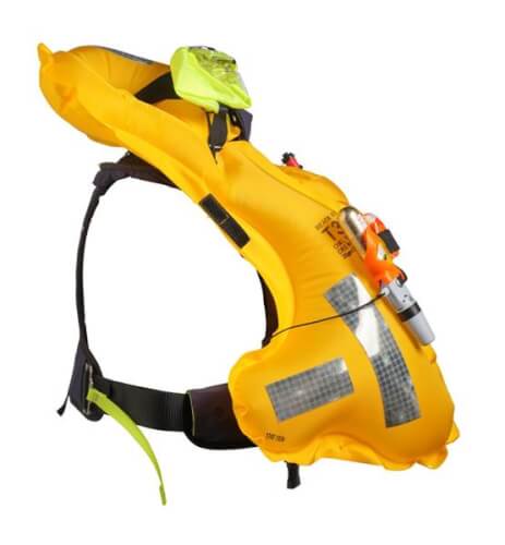 Crewsaver Reddingsvest Ergofit 190N met harnas navy/groen