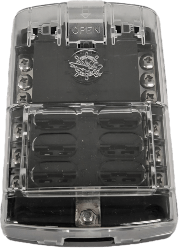 Vlaksteekzekeringhouder 6-voudig