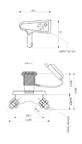 Talamex Hoofdschakelaar 12/24V 135A continu