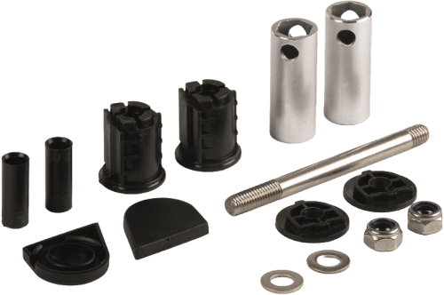 Gebo Scharnier rep.set.10mm standaard luik