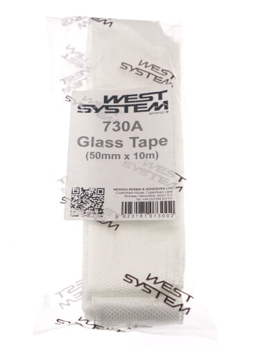 West System 730A Glasweefselband 5 cm x 10 meter 175g/m2