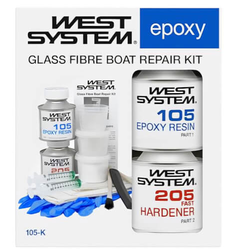 West System Polyester reparatieset 105k
