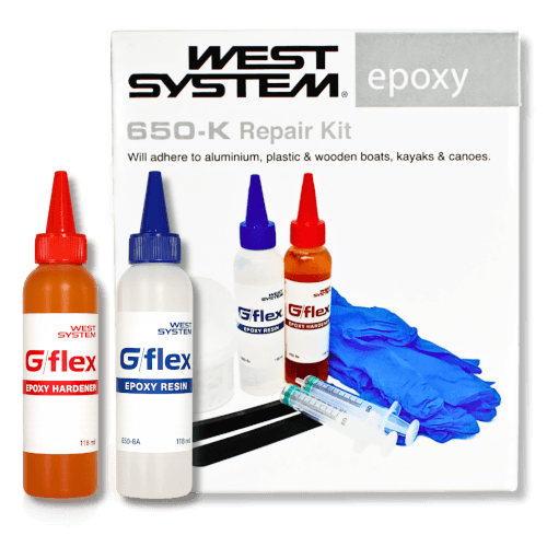 West System 650-K G-flex epoxy reparatie kit