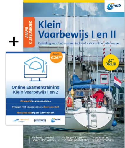 ANWB Klein Vaarbewijs 1 en 2 inclusief online examentraining