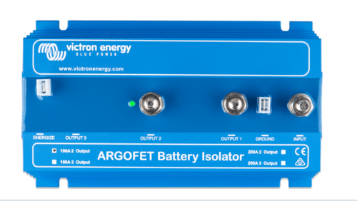 Victron Argofet Laadstroomverdeler 100A 2 accu´s