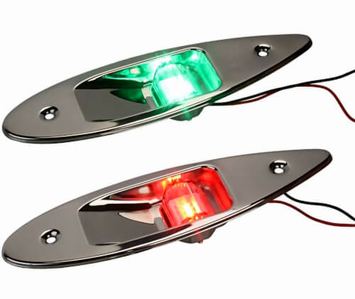 talamex Navigatieverlichting LED flushmount set (sb+bb)