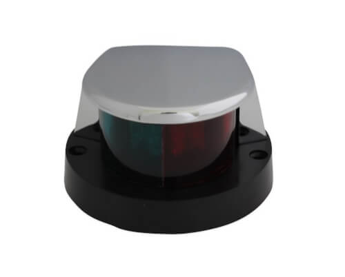 Talamex Tweekleurlantaarn LED chroom 12V