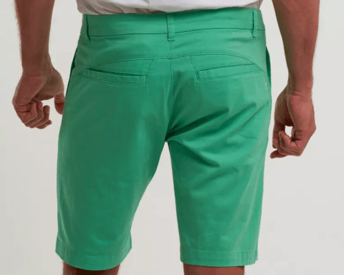 Pelle P Crew Organic Cotton Shorts lush green