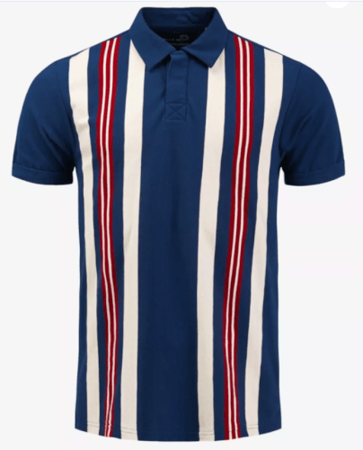 Pelle P Yawl Polo acara blue stripe