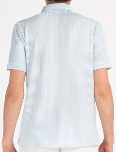 Pelle P Brassie Polo atlas blue stripe