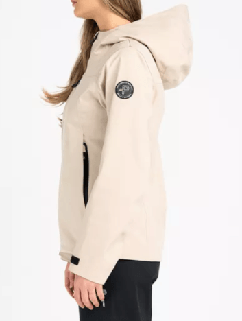 Pelle P Women Challenger Tech Jacket beige