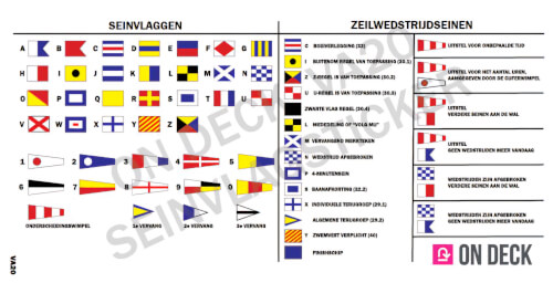 Seinvlag sticker VA20