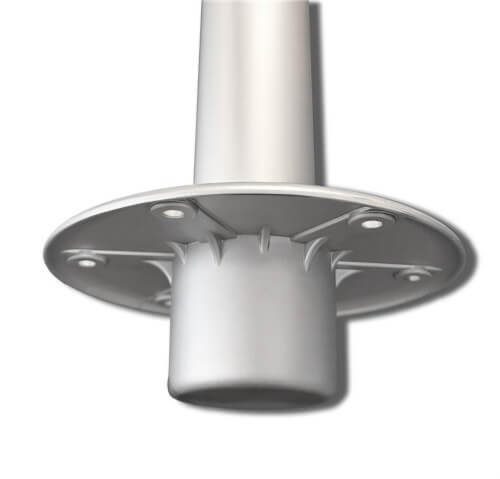 Hollex tafelzuil aluminium compleet 700mm