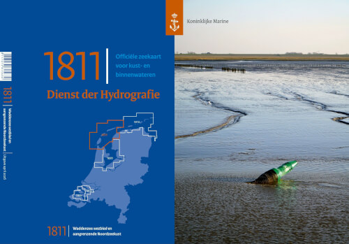 Hydrografie Kaart 1811 Waddenzee West