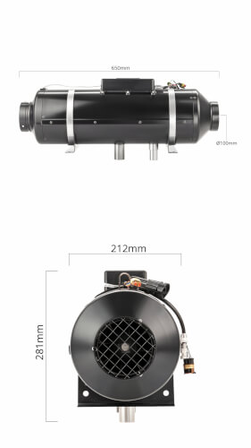 Autoterm Air 9D heteluchtverwarming