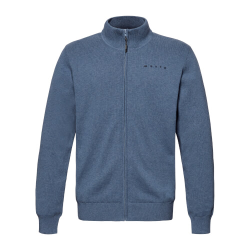 84231 Musto Evolution Full Zip Windproof Knit shadow blue
