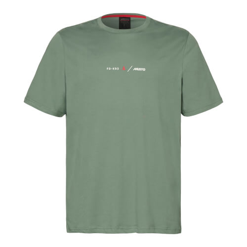 Musto 85159 Marine Graphic Short Sleeve T-shirt green