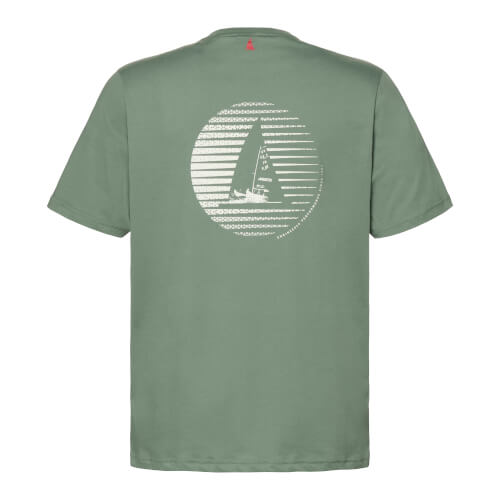 Musto 85159 Marine Graphic Short Sleeve T-shirt green