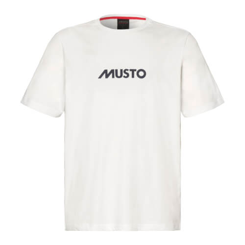 Musto 85170 Classic Short Sleeve T-Shirt wit