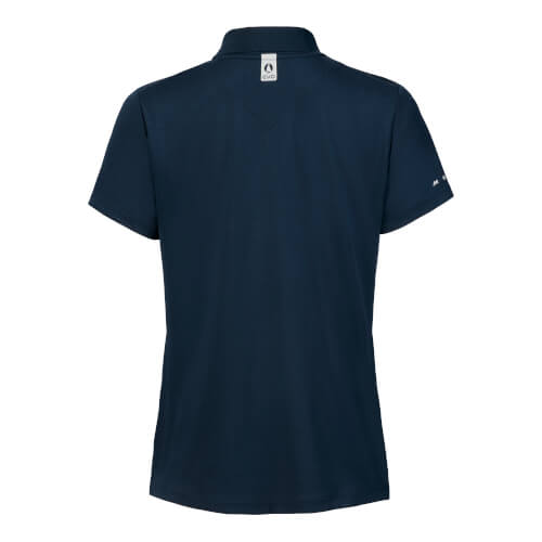 Musto Evolution 82443 Women Crew Sunblock Short Sleeve Polo navy