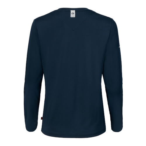 Musto Evolution 82445 Women Crew Sunblock Long Sleeve T-shirt navy